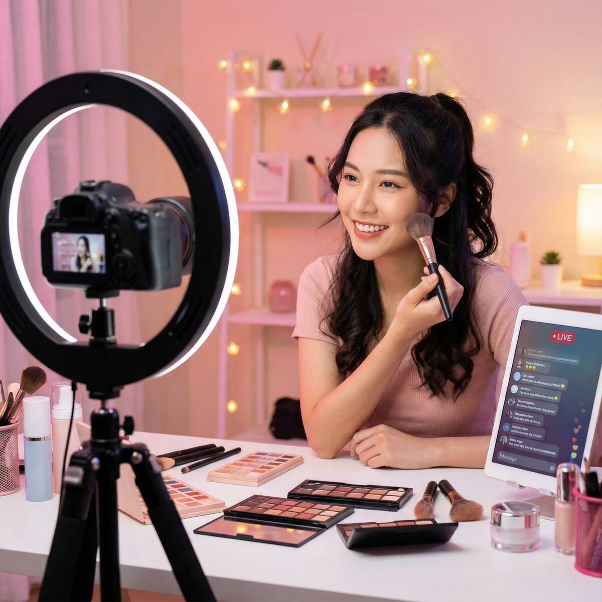 蘑菇视频美妆视频